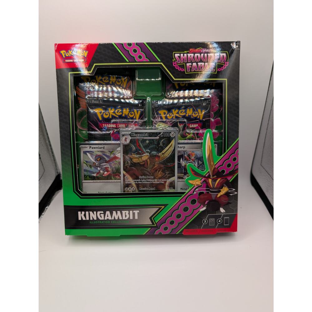 Pokemon TCG Scarlet & Violet Shrouded Fable Kingambit Illustration Collection